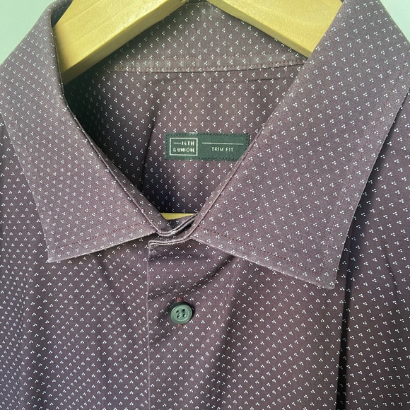 14th and Union trim Fit mens XL button down casual shirt. - Picture 4 of 4